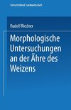 Morphologische Untersuchungen an der Ähre des Weizens