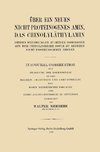 Über ein neues nicht proteinogenes Amin, das Chinolyläthylamin, dessen Beziehungen zu seinen Homologen aus der Chinolinreihe sowie zu anderen nicht proteinogenen Aminen