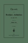 Chronik des Deutschen Forstwesens im Jahre 1881