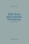 Edith Steins philosophische Entwicklung