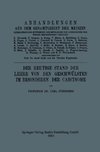 Der Heutige Stand der Lehre von den Geschwülsten im Besonderen der Carcinome