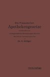 Die Preußischen Apothekengesetze mit Einschluß der reichsgesetzlichen Bestimmungen über den Betrieb des Apothekergewerbes