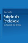 Aufgabe der Psychologie