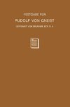 Festgabe für Rudolf von Gneist zum Doktorjubiläum am  XX. November MDCCCLXXXVIII