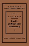 Kunstgeschichtliches Wörterbuch