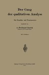 Der Gang der qualitativen analyse