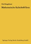 Mathematische Keilschrift-Texte