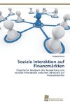 Soziale Interaktion auf Finanzmärkten