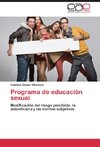 Programa de educación sexual