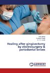 Healing after gingivectomy by electrosurgery & periodontal knives