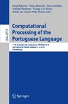 Computational Processing of the Portuguese Language