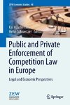 Public and Private Enforcement of Competition Law in Europe