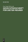 Gedächtnisschrift für Dieter Meurer