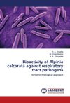 Bioactivity of Alpinia calcarata against respiratory tract pathogens