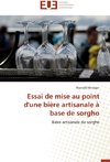 Essai de mise au point d'une bière artisanale à base de sorgho