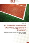 La formation continue en EPS : 