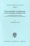 Verfassungsrechtliche Gewährleistungen bei der Auferlegung steuerlicher Lasten