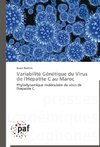 Variabilité Génétique du Virus de l'Hépatite C au Maroc