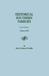 Historical Southern Families. In 23 Volumes. Volume XIII