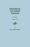 Historical Southern Families. In 23 Volumes. Volume XVI