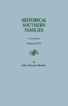 Historical Southern Families. in 23 Volumes. Volume XVIII