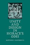 Unity and Design in Horace's Odes