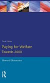 Paying For Welfare