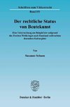 Schoen, S: rechtliche Status von Beutekunst