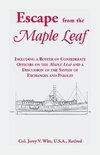 Escape from the Maple Leaf, Including a Roster of Confederate Officers on the Maple Leaf and a Discussion of the System of Exchanges and Paroles