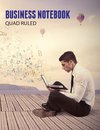 Business Notebook, Quad Ruled