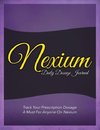 Nexium Daily Dosage Journal