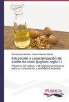 Extracción y caracterización de aceite de nuez (juglans regia l.)