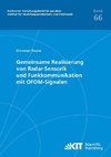 Gemeinsame Realisierung von Radar-Sensorik und Funkkommunikation mit OFDM-Signalen