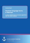 Feminist language forms in German: A corpus-assisted study of personal appellation with non-human referents