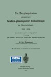 Die Hauptergebnisse zehnjähriger forstlich-phänologischer Beobachtungen in Deutschland. 1885-1894