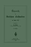 Chronik des Deutschen Forstwesens im Jahre 1883