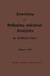 Anweisung zur Bekämpfung ansteckender Krankheiten im Eisenbahnverkehre