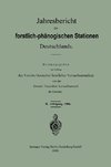 Jahresbericht der forstlich-phänologischen Stationen Deutschlands