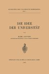 Die Idee der Universität