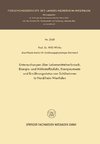 Untersuchungen über Lebensmittelverbrauch, Energie- und Nährstoffzufuhr, Energieumsatz und Ernährungsstatus von Schülerinnen in Nordrhein-Westfalen