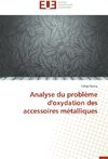 Analyse du problème d'oxydation des accessoires métalliques