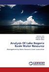 Analysis Of Lake Bogoria Basin Water Resource