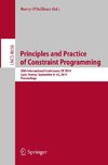 Principles and Practice of Constraint Programming