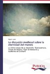 La discusión medieval sobre la eternidad del mundo