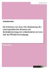 Im Schatten von Jena. Die Bedeutung des lokal-spezifischen Wissens zur Restrukturierung der Leitindustrien in Gera seit der Wiedervereinigung