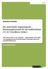 Die individuelle Anpassung der Belastungsintensität für die Kraftausdauer (11. Kl. Grundkurs, Gymn.)