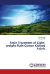 Resin Treatment of Light-weight Plain Cotton Knitted Fabric