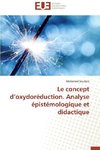 Le concept d'oxydoréduction. Analyse épistémologique et didactique