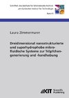 Dreidimensional nanostrukturierte und superhydrophobe mikrofluidische Systeme zur Tröpfchengenerierung und -handhabung