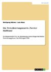 Die Periodisierungsmatrix. Zweiter Halbband